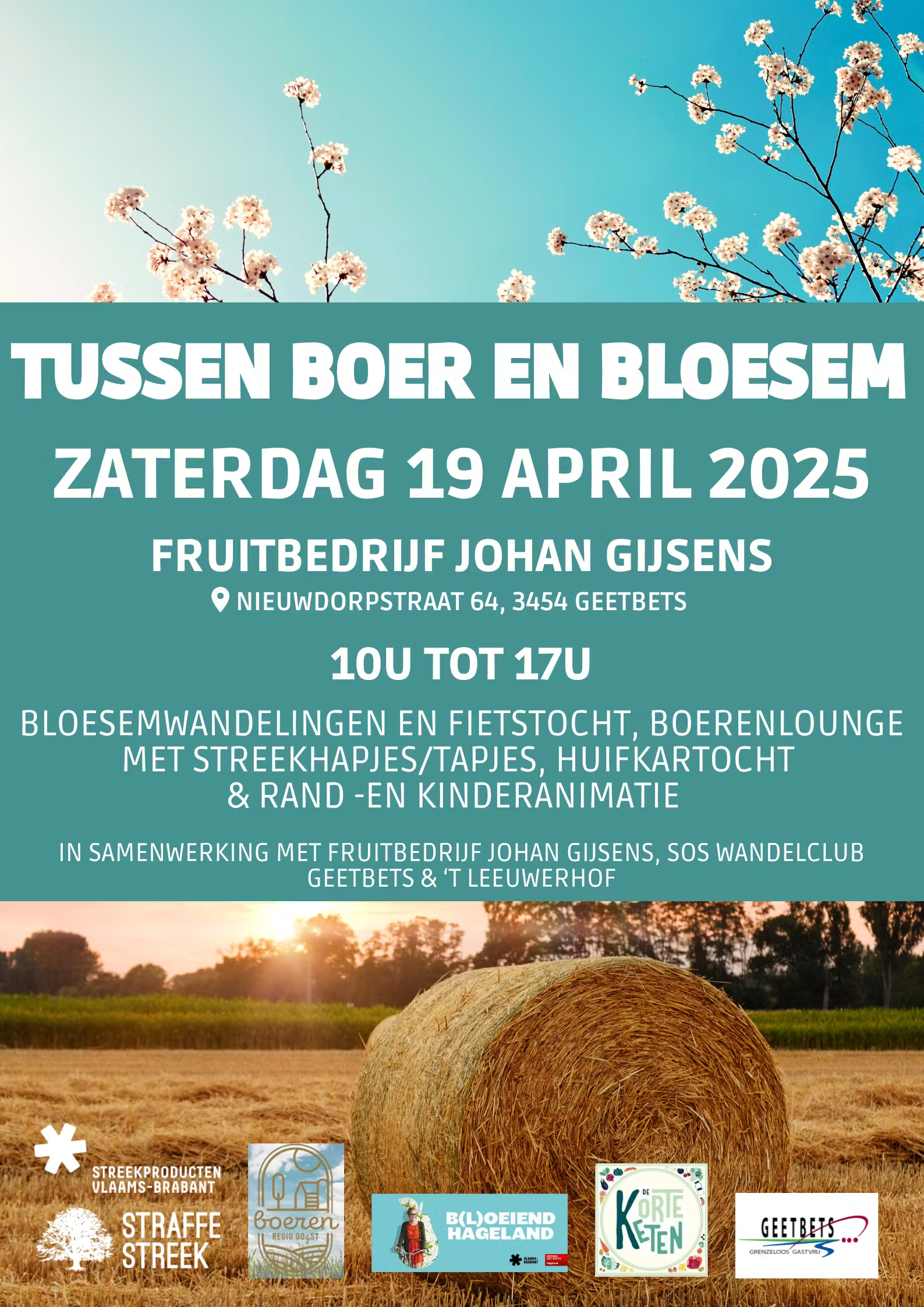 Tussen boer en bloesem
